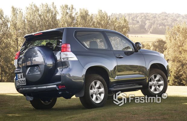 Задние стопы Toyota Land Cruiser Prado 2009 3 двери