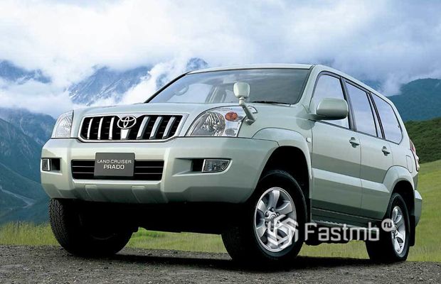 Клиренс Toyota Land Cruiser Prado 2002 для Японии