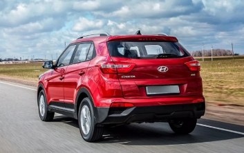 Hyundai Creta фото сзади