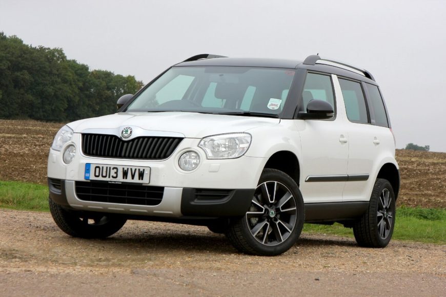 Самые безопасные машины для женщин skoda yeti