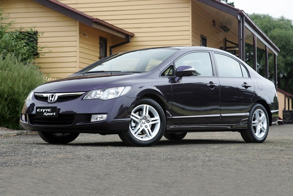 Honda Civic черная