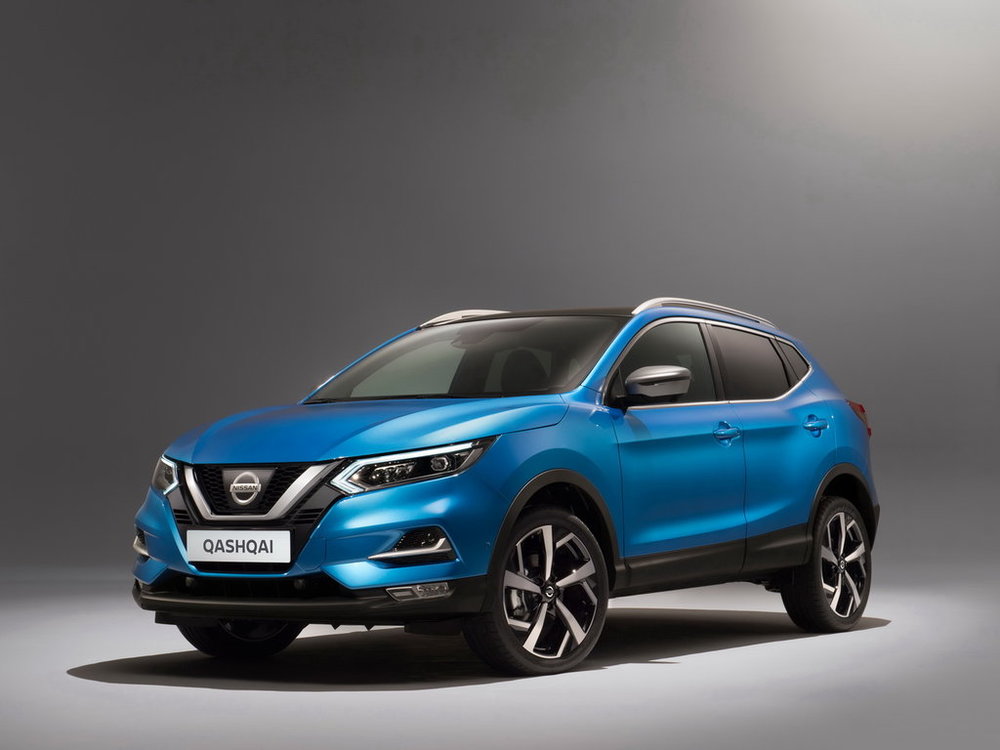 Nissan синий Qashqai