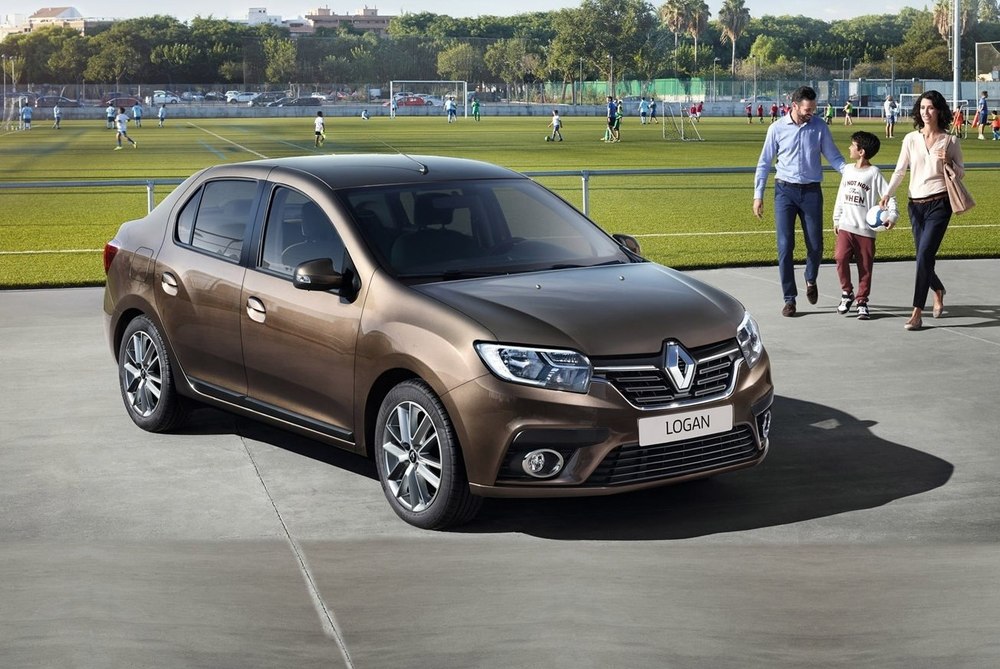 Renault Logan коричневый