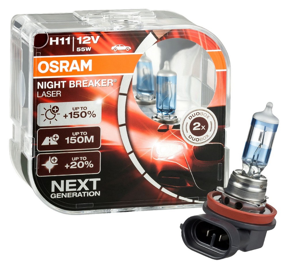 OSRAM Night Breaker Laser H11 +150% Next Generation