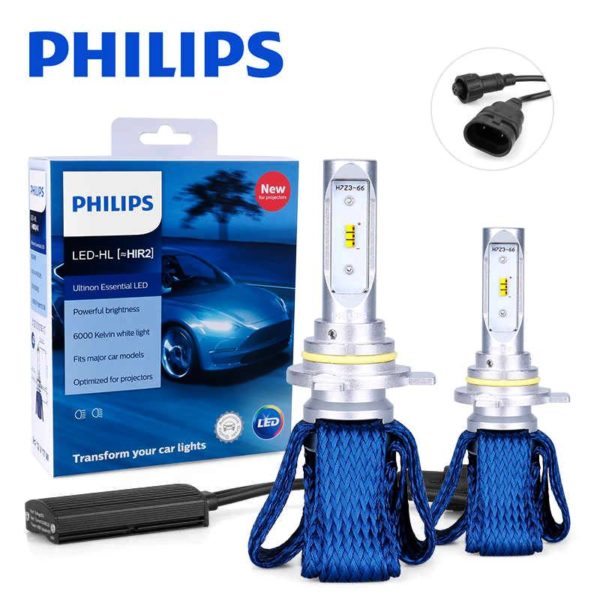 2X Philips Ultinon 6000 К 12 В H4