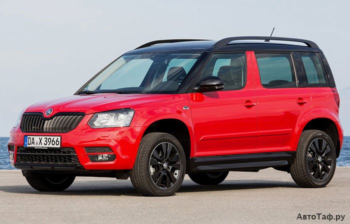 Экстерьер Skoda Yeti