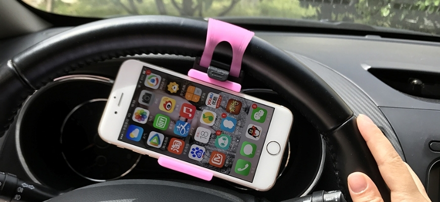 Car Steering Wheel Phone