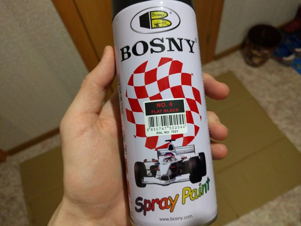 Краска для автомобиля Bosny Spray Paint