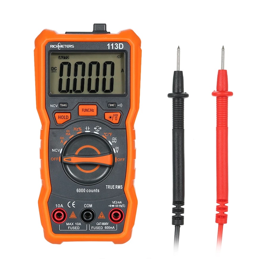 Оригинальный дизайн RICHMETERS RM113D NCV DIGITAL MULTIMETER