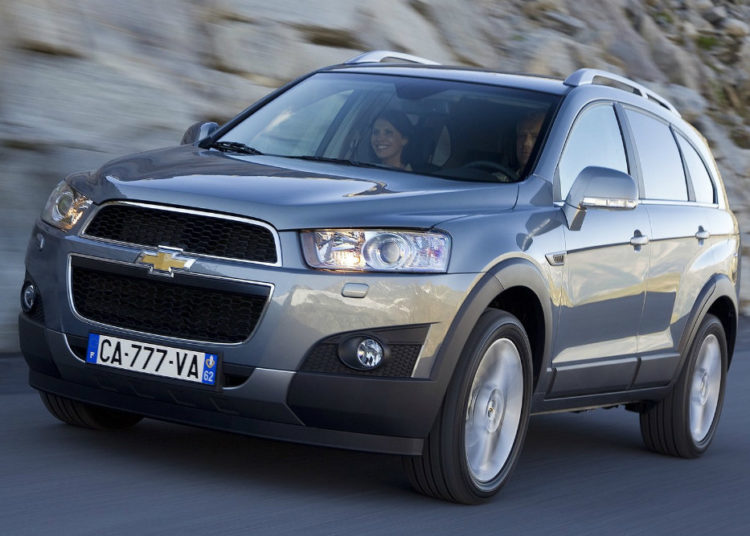 Chevrolet Captiva на 7 мест