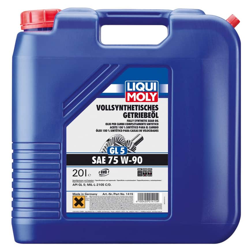 Liqui moly vollsynthetisches hypoid getriebeoil