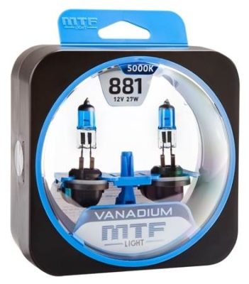 MTF Vanadium HVN1281 H27 (881) 12V 27W 2 шт.